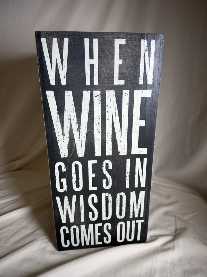 Primitives By Kathy-Wine Box Holds 6 Bottles Of Wine - Image 3 of 4