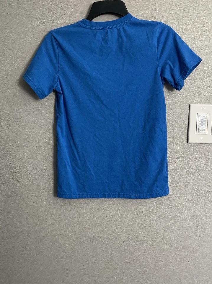 Camiseta New Balance Niños Manga Corta Talla M 10/12 Azul Foto 2 de 4