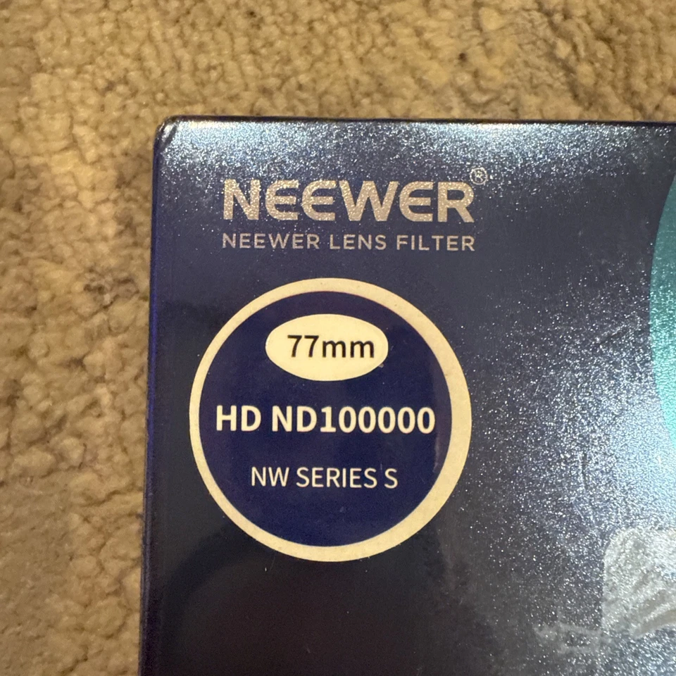 NEEWER MRC ND Filter 77mm Variable Neutral Density Adjustable ND Filter ND2 - Image 3 of 4
