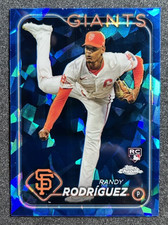 2024 Topps Chrome Update Sapphire Edition #USCS53 Randy Rodríguez RC Rookie SF