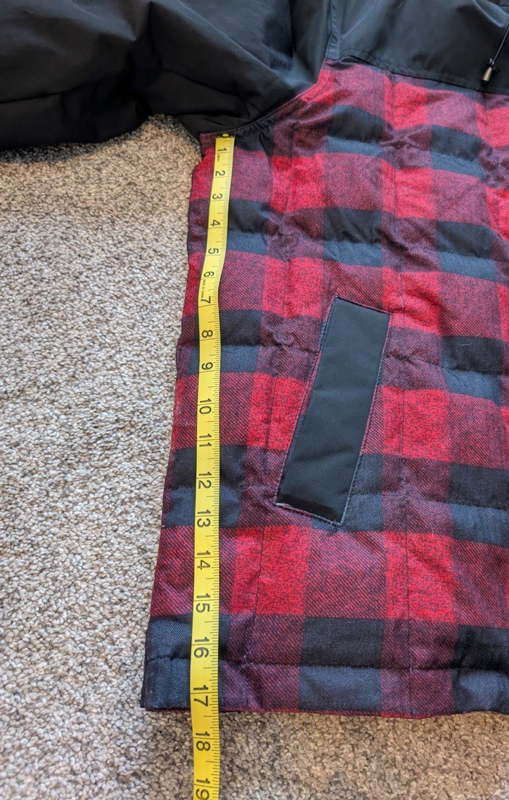 Pendleton Mens Jacket Large Red Black Buffalo Pla… - image 5