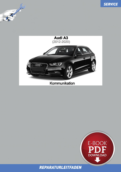 PDF Audi A3 (2012-2020) Reparaturanleitung Radio, Kommunikation Und Navigation-image