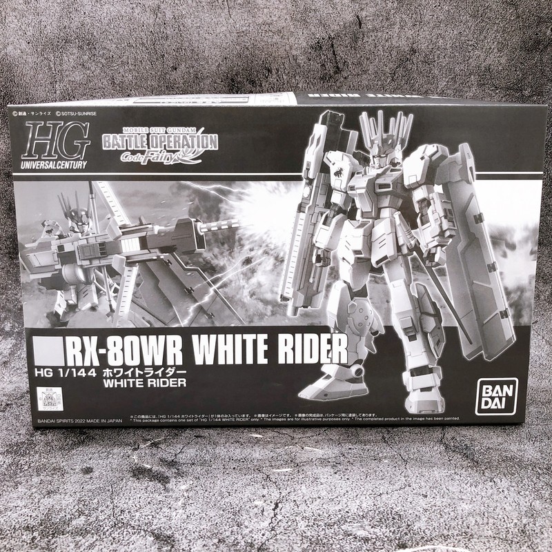 HG 1/144 White Rider Gundam RX-80WR Gunpla Model Kit Premium Bandai NEW FASTSHIP