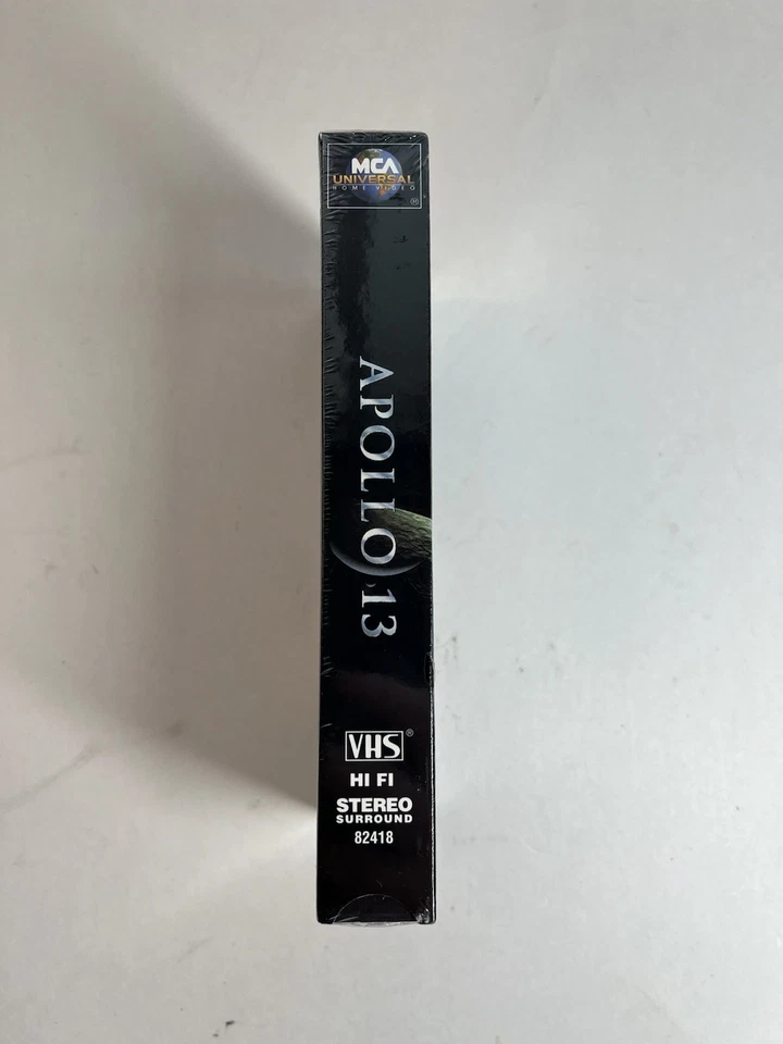 Apollo 13 VHS SEALED Watermarks Hype MCA Tom Hanks Gary Sinise VTG  - Image 4 of 4