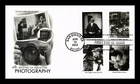 Dr Jim Stamps 37c Masters American Photography 4v Set ArtCraft First Day Cover