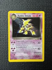 Pokemon Dunkles Simsala Holo Dark Alakazam DE 1/82 Team Rocket Unlimited NM
