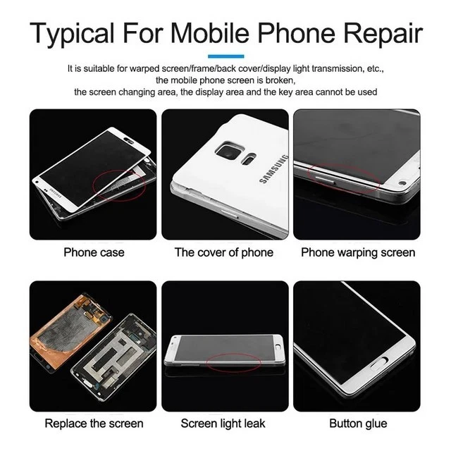 Suxun Colla Trasparente Display Lcd B6000 9ml Per Apple Iphone 14 Plus Pro Max - Immagine 3 di 4