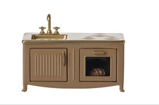 Maileg Mouse size Dollhouse Kitchen, Light Brown