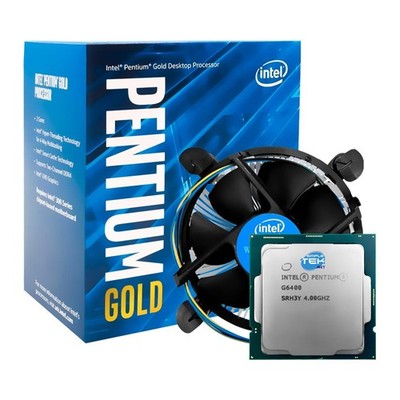 Intel Pentium Gold G6400 Lga1200 2c/4t 4.00ghz 58w Tdp Low CPU Processor_