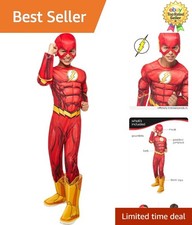 Deluxe DC Comics The Flash Kids Costume - Small Size for Epic Adventures