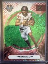 2025 Bowman U Best LANORRIS SELLERS Green Mini Diamond Lava Refractor /99