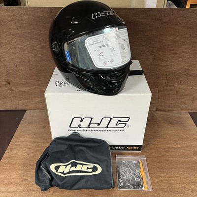 Black HJC Full Face Helmet Size L Model CL-14S clear shield + bag, manual, box