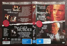 © Incident on a Dark Street + They Call it Murder • DVD Cover Art • FREE postage