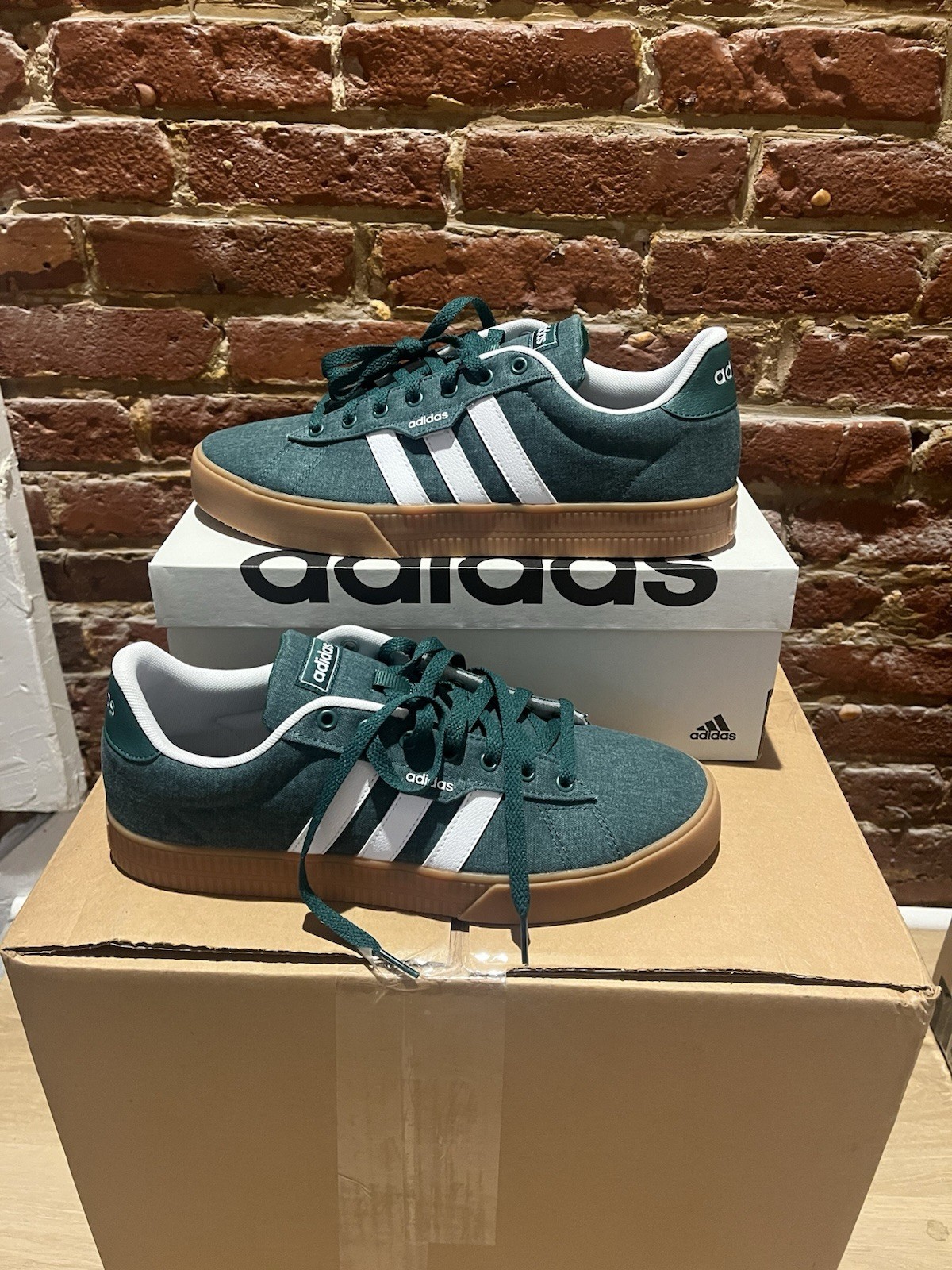 SAOLA Adidas sneakers verdi uomo taglia 11