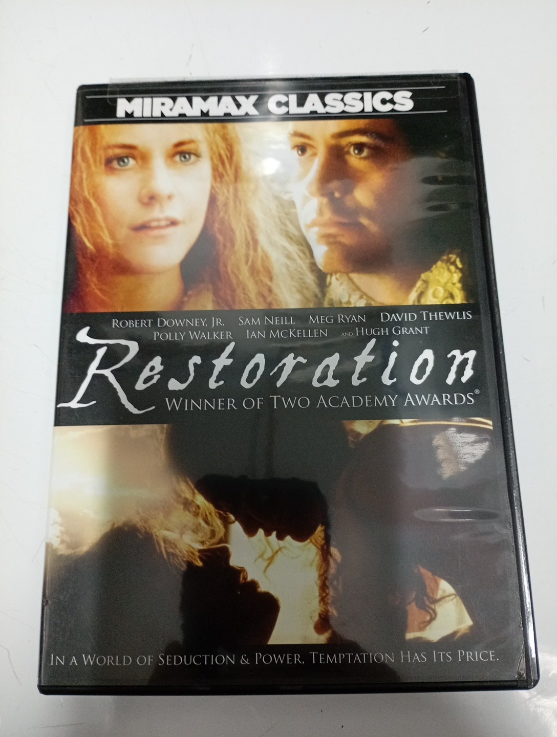 Restoration (DVD, 1995) Meg Ryan - Robert Downey Jr. -