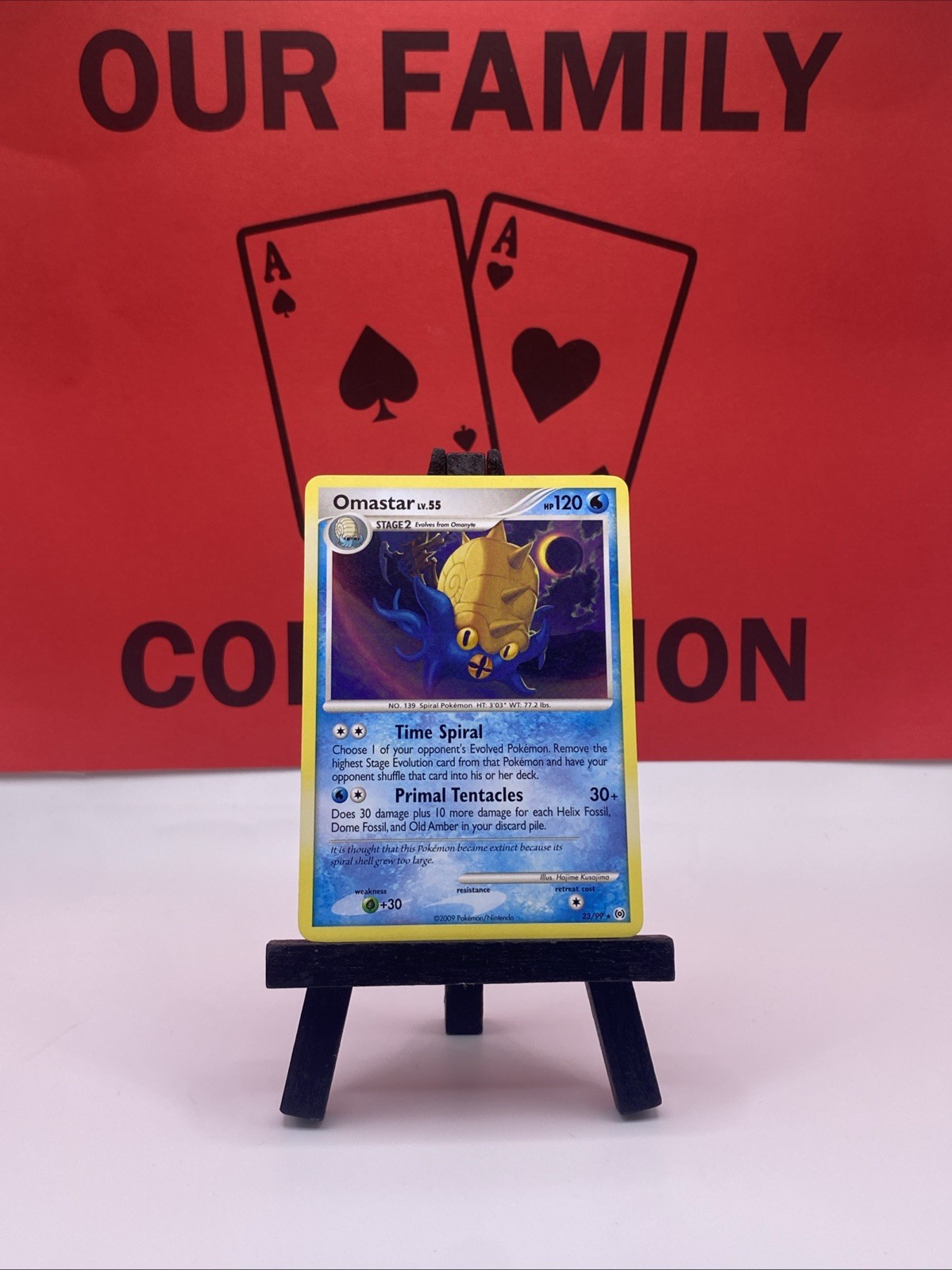 Omastar 23/99 Arceus Pokémon TCG Regular Rare 2009 LP