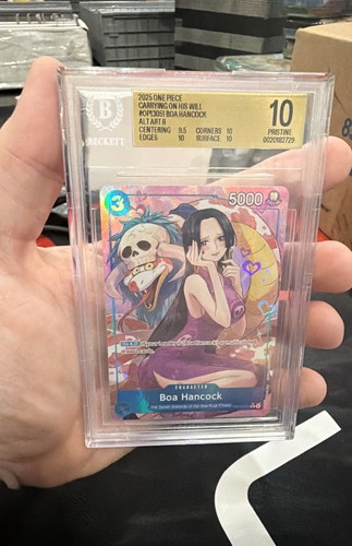 Boa Hancock (Alternate Art) graded BGS 10 for sale on eBay