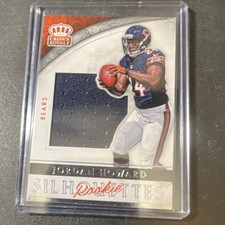 Panini 2016 Preferred Jordan Howard #15 Bears Rookie Silhouette Jersey NFL Card. rookie card picture
