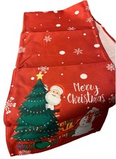 Table Runner Merry Christmas White Snow 13  W X 56  L New