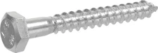 The Hillman Group 230107 Hex Lag Screw, 3/8-Inch X 6-Inch, Zinc, 3/8 x 6 