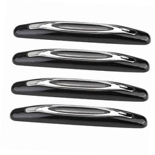 4 Pcs Car Door Protector Edge Guards, Car Door Bumper Guards, Car Door Black