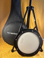 OnStage DrumFire Drum Practice Pad w/ Stand  Bag