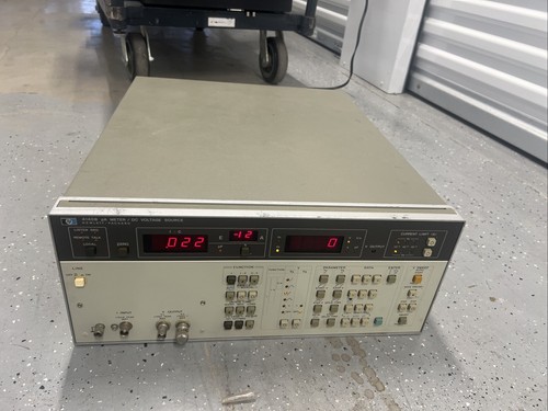 HP 4140B pAmetro/sorgente di tensione DC funzionante - Foto 11 di 11