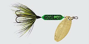 Worden's ORIGINAL ROOSTER TAIL Various sizes and colors Free Shipping - Picture 10 of 49