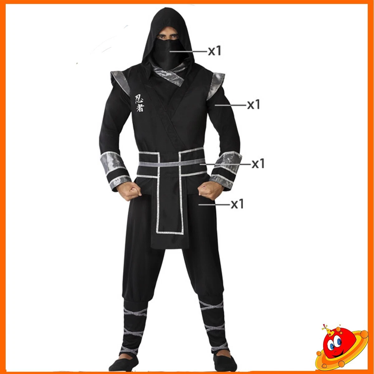 Morph Costume vichingo da uomo, costume vichingo da uomo, vestito