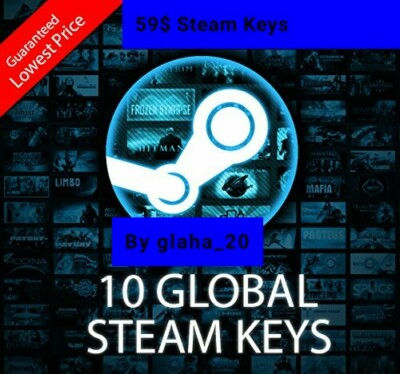 10 Steam Keys