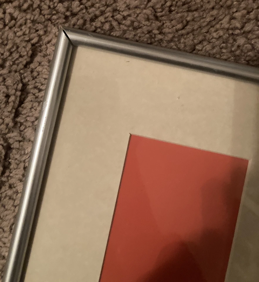 12x12” Silver Tone 3 Picture Frames Set Lot Multi 4 Photo Collage Mat Square - Image 4 of 4