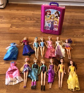 disney princess doll case