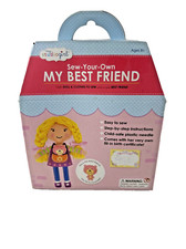 My Studio Girl Sew Your Own BEST FRIEND BLONDE HEAD DOLL  CLOTHES KIT