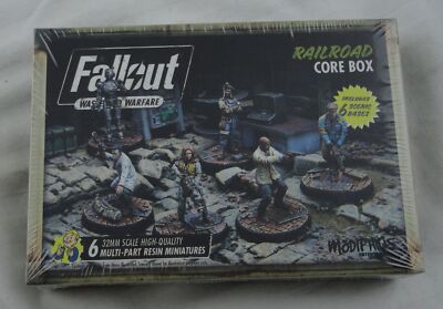 Fallout Wasteland Warfare Game Railroad Core Box MUH052219