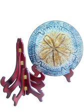 5" SMALL WALNUT Easel Plate Stand TRIPAR 23-1207B HIGH QUALITY