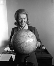 Sheila Scott British Female Aviation Pioneer c1960s 5 Old Photo