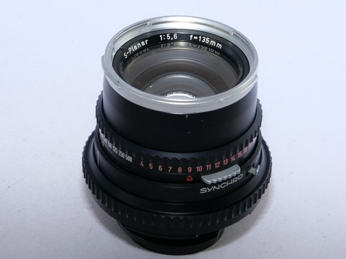 Hasselblad S-Planar 135mm f/5.6 BELLOWS lens. Hassy Bellows. Cable Release - Picture 14 of 18