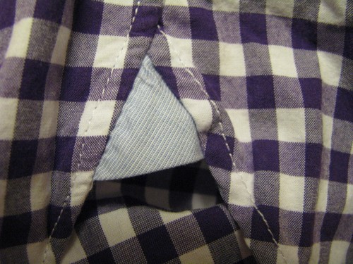 Neu mit Etikett J. Crew SECRET WASH HEMD FÜR HERREN IN MEDIUM GINGHAM kräftiges Lila GR. XSmall - Bild 8 von 11