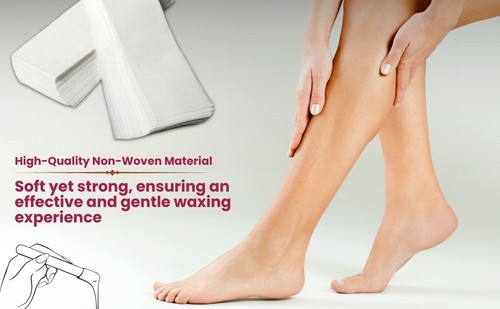 100 x Paper Strips Wax Leg Body Non - Woven Waxing Professional Quality - Picture 3 of 12