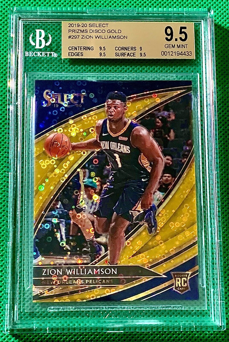 Prizm Disco インサート Zion Williamson PSA 10 Zion