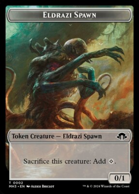Eldrazi Spawn 1x TOKEN MtG ENGLISH Modern Horizons 3 SP/NM