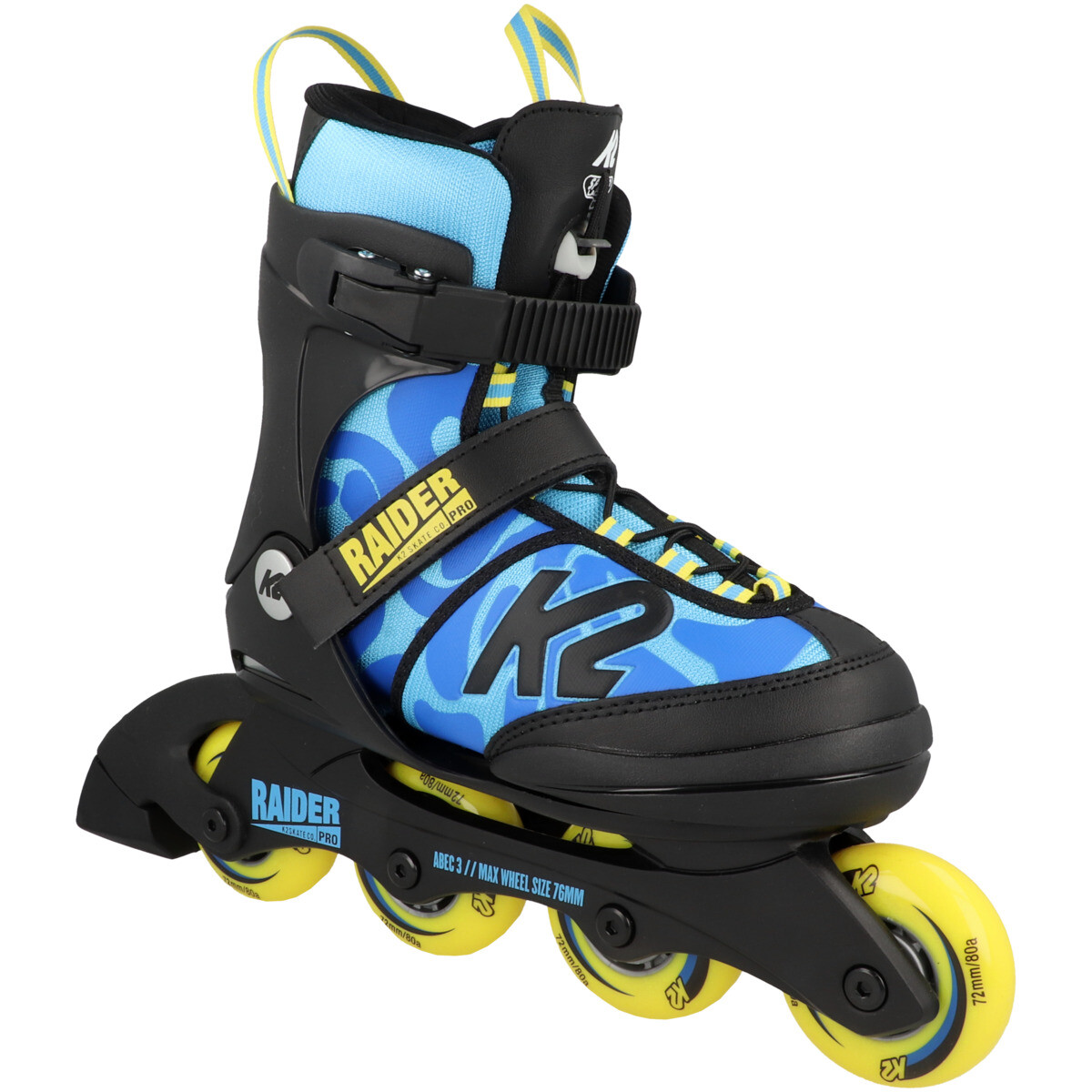 Детские роликовые коньки K2 Raider Pro Jungen Rollschuhe для катания на роликовых коньках Inliner
