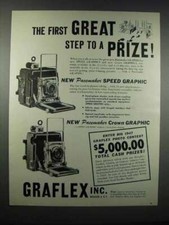 1947 Graflex Pacemaker Speed Graphic  Crown Graphic Ad