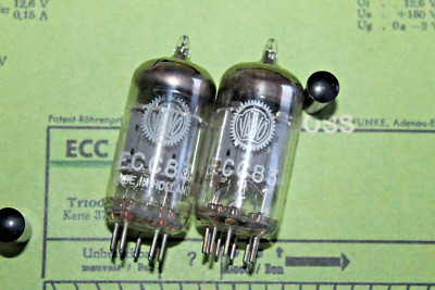ECC83 - 12AX7 - VALVO - MATCHED PAIR - NEUWERTIG