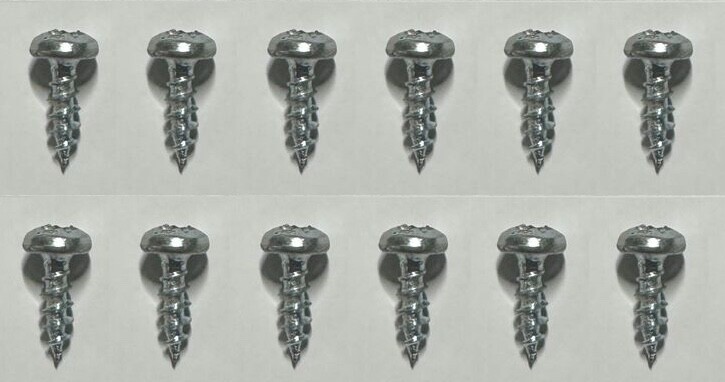 専用です 12x Ikea Screw Screws TRX Chipboard Flat 10mm length Part # 109557