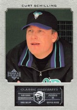 Curt Schilling Classic Portraits Upper Deck 2003 Baseball Card #68
