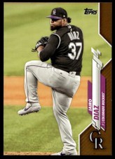 2020 Topps Update Jairo Diaz #U-151 Gold #'d /2020 Colorado Rockies