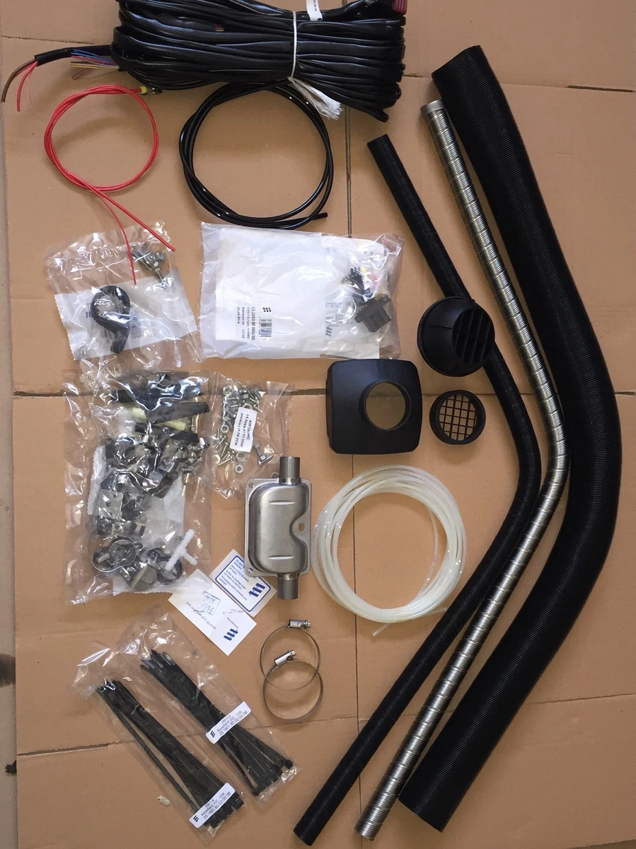 EBERSPACHER AIRTRONIC D2 DIESEL NIGHT BOAT CAMPER HEATER FULL INSTALLATION  KIT | eBay