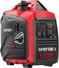 2500W Inverter Generator - Long Runtime, Fuel Efficient, and CO Sensor for Campi