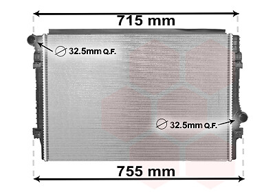 KüHler WasserküHler FüR VW Tiguan T-ROC Cupra Ateca Octavia III Combi AD1 A11-image